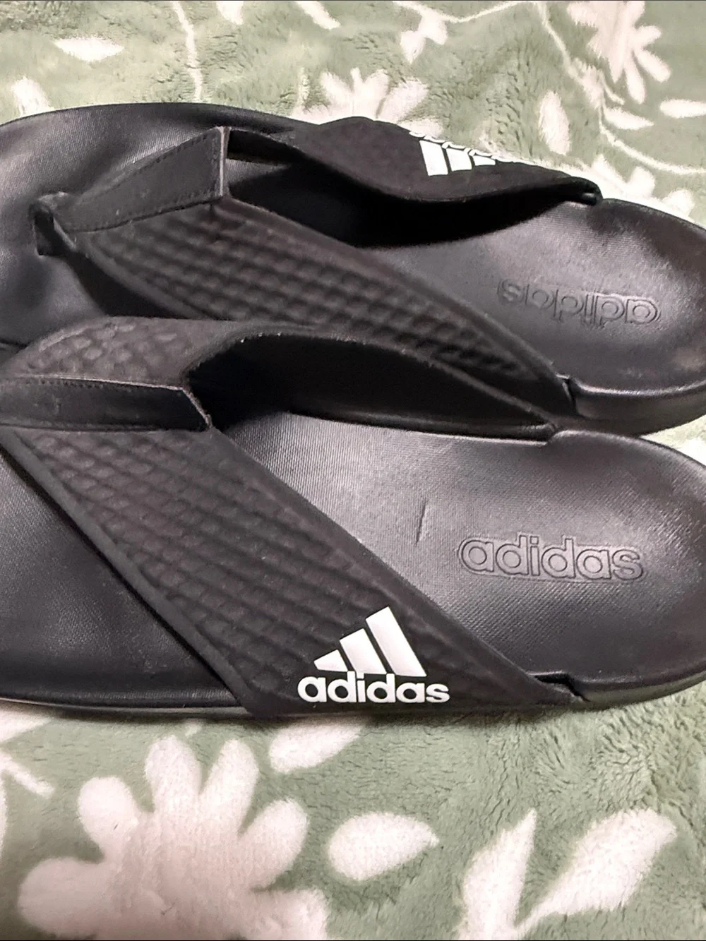 adidas Men’s Black Flip Flop Sandals